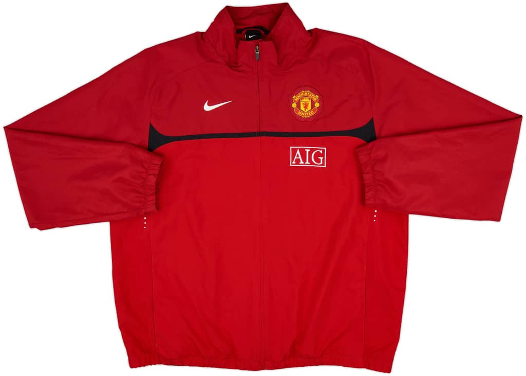 2010-11 Manchester United Nike Track Jacket - 8/10 - (XXL)
