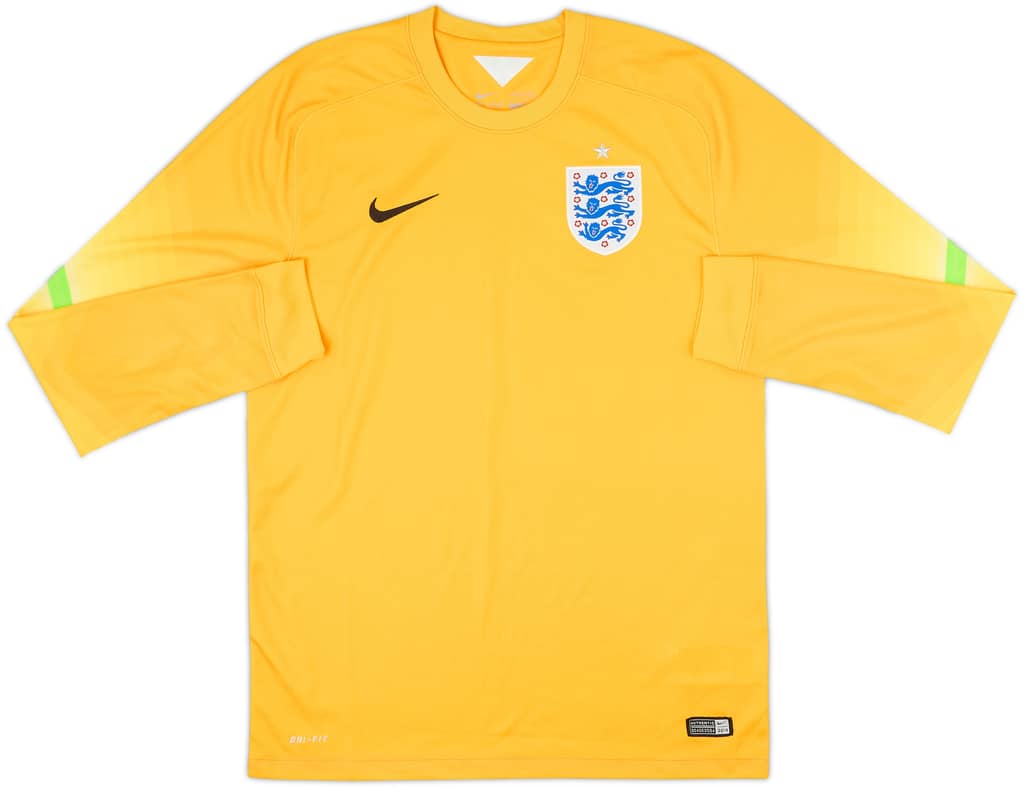 2014-15 England GK Shirt - 9/10 - (M)