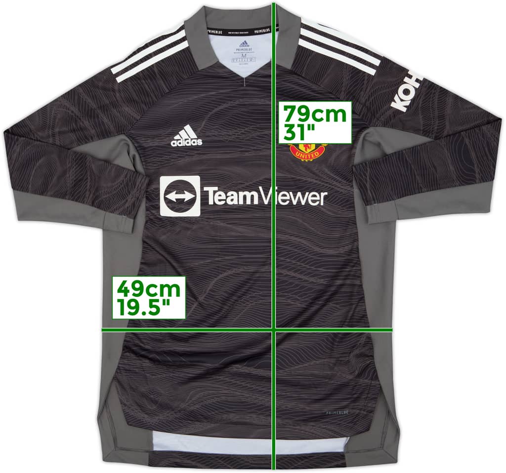 Camiseta de portero del Manchester United 2021-22 - 10/10 - (M)