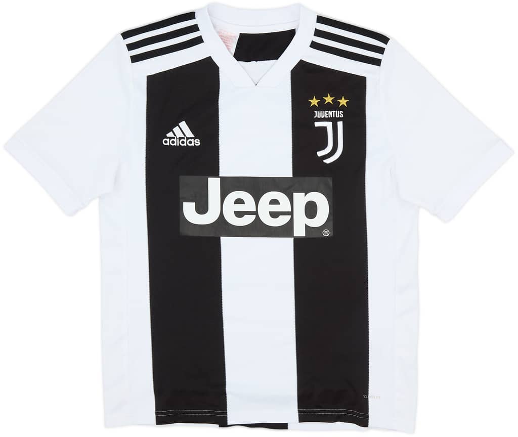 2018-19 Juventus Home Shirt - 10/10 - (L.Boys)