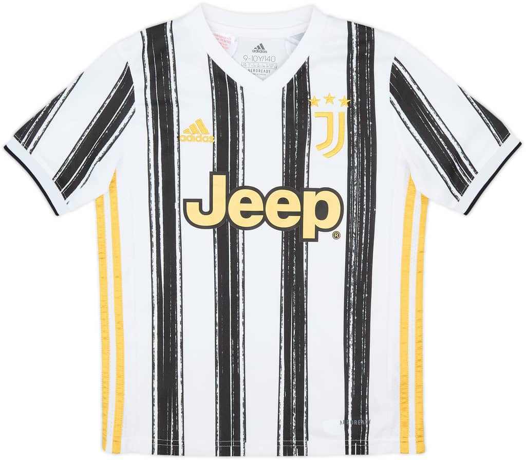 2020-21 Juventus Home Shirt - 9/10 - (S.Boys)