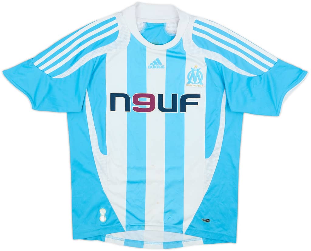 2007-08 Olympique Marseille Home Shirt - 6/10 - (M.Boys)