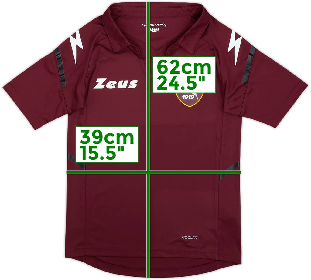 2021-22 Salernitana Home Shirt - 10/10 - (XS)