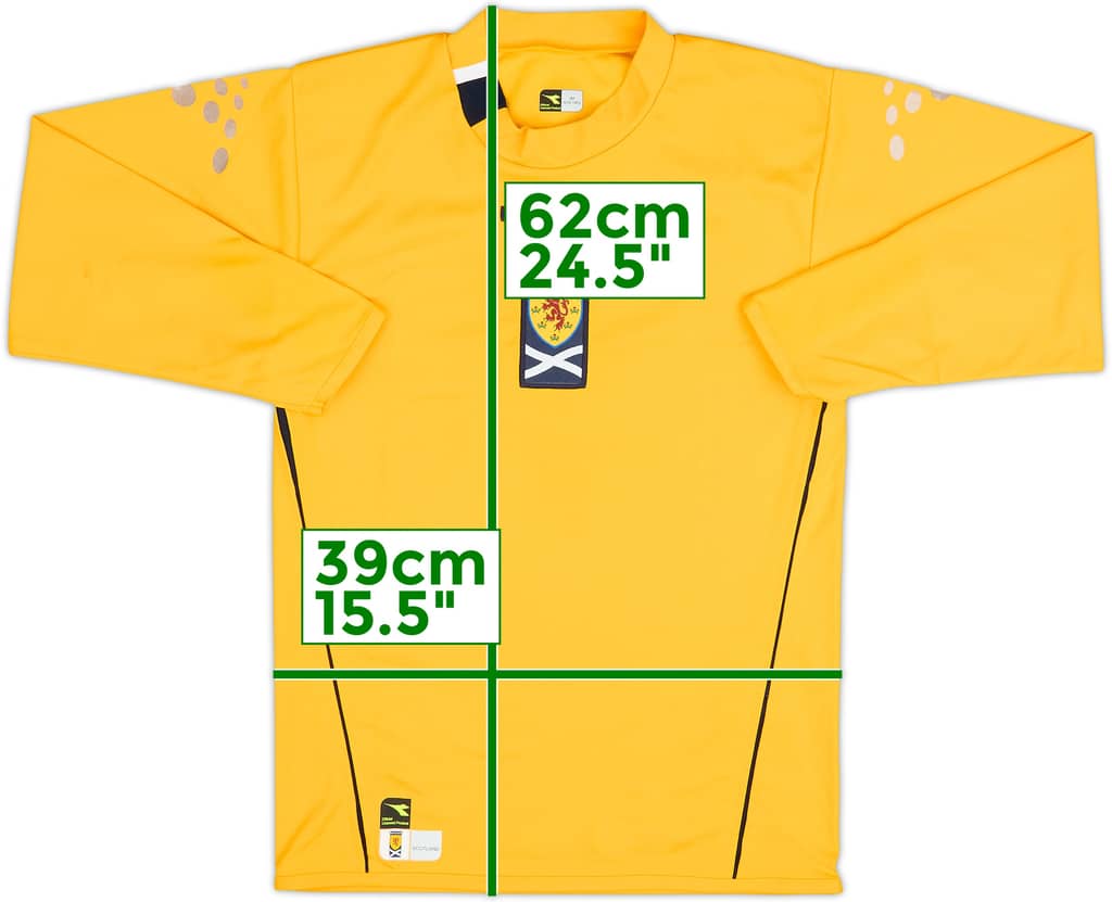 2004-06 Scotland Third L/S Shirt - 8/10 - (S.Boys)