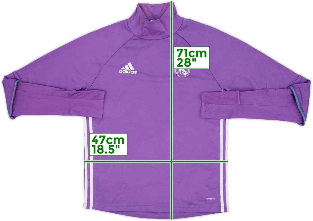 2016-17 Real Madrid adidas Training Top - 6/10 - (S)