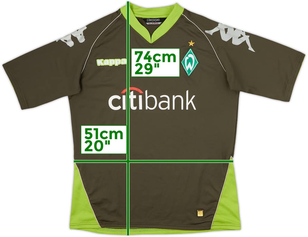 2007-08 Werder Bremen Away Shirt - 10/10 - (XL)