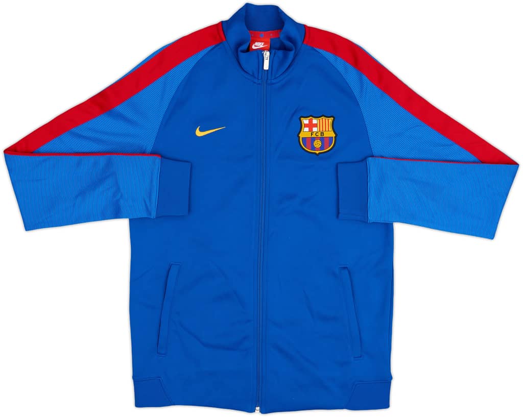 2017-18 Barcelona Nike Track Jacket - 8/10 - (M)