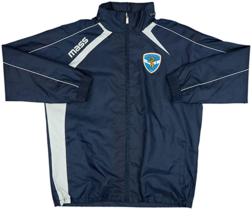 2009-10 Brescia Mass Hooded Rain Jacket - 10/10 - (L)
