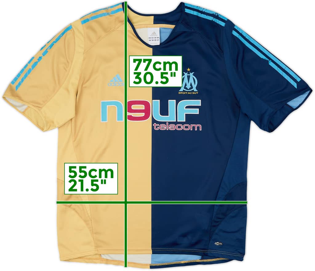 2005-06 Olympique Marseille Third Shirt - 5/10 - (L)