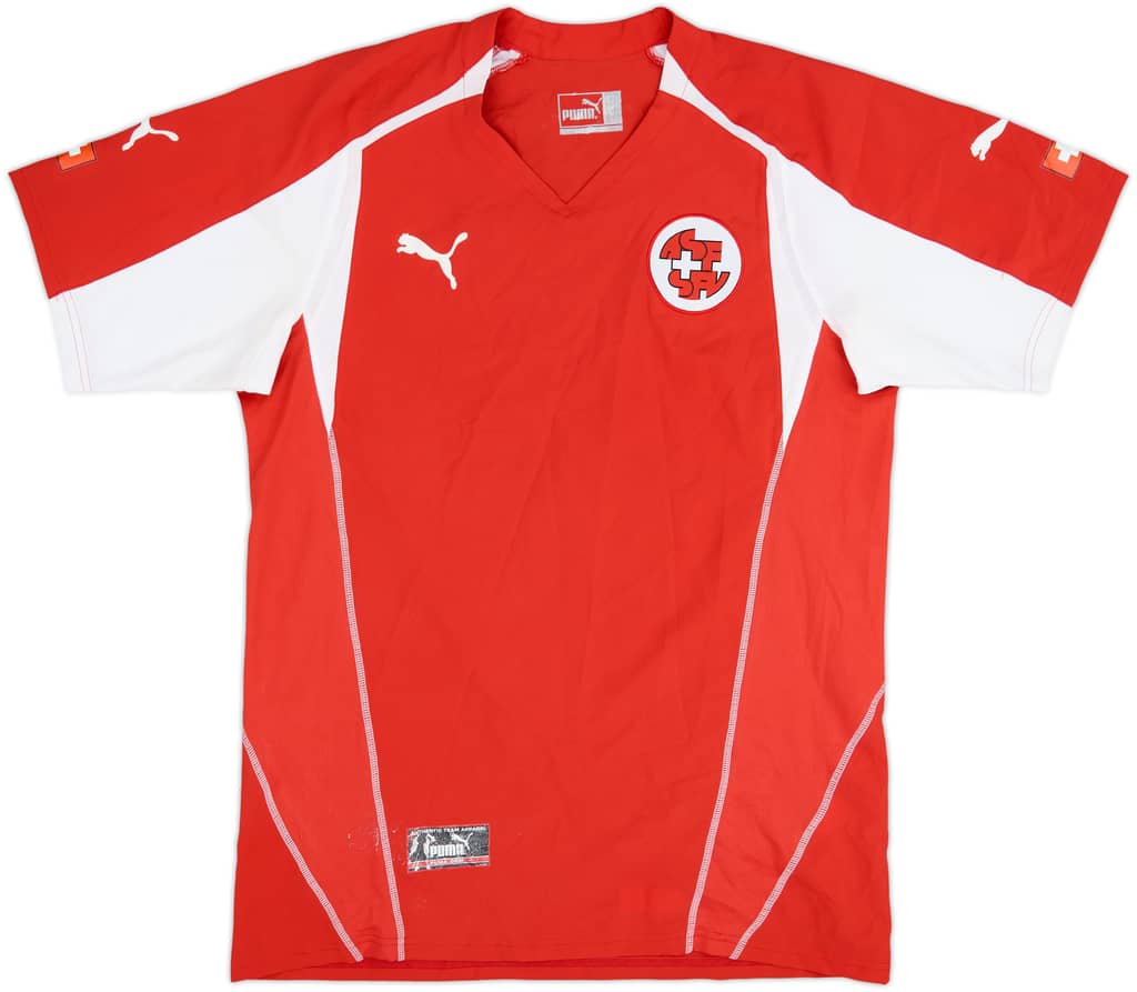 2004-06 Switzerland Home Shirt - 6/10 - (L)