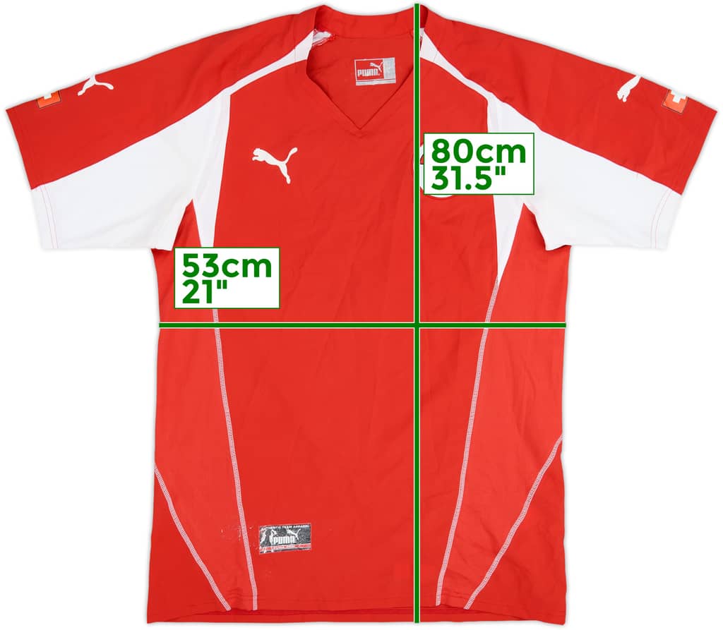 2004-06 Switzerland Home Shirt - 6/10 - (L)