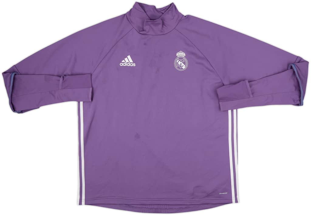 2016-17 Real Madrid adidas Drill Top - 7/10 - (XXL)