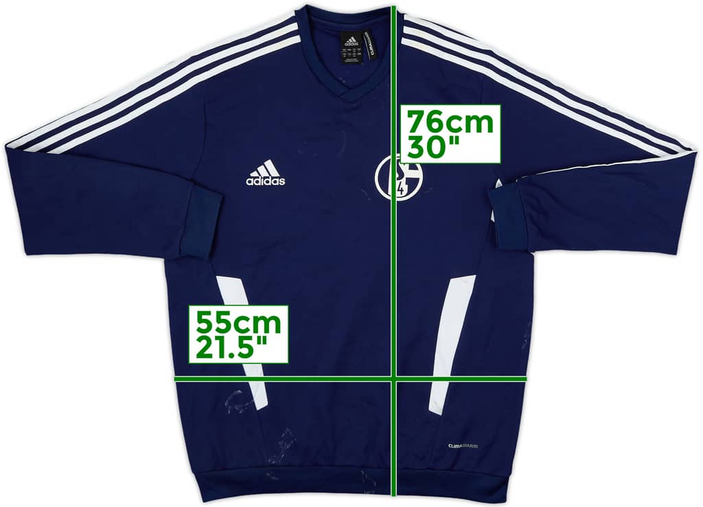 2011-12 Schalke adidas Sweat Top - 4/10 - (L)
