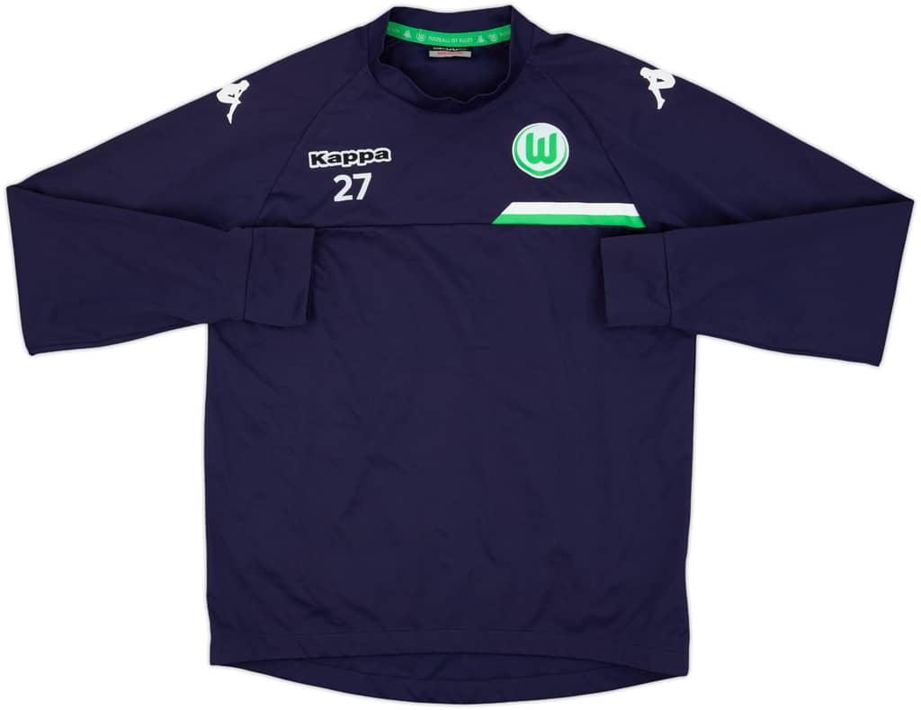 2014-15 Wolfsburg Player Issue Kappa Drill Top #27 (M. Arnold) - 7/10 - (M)