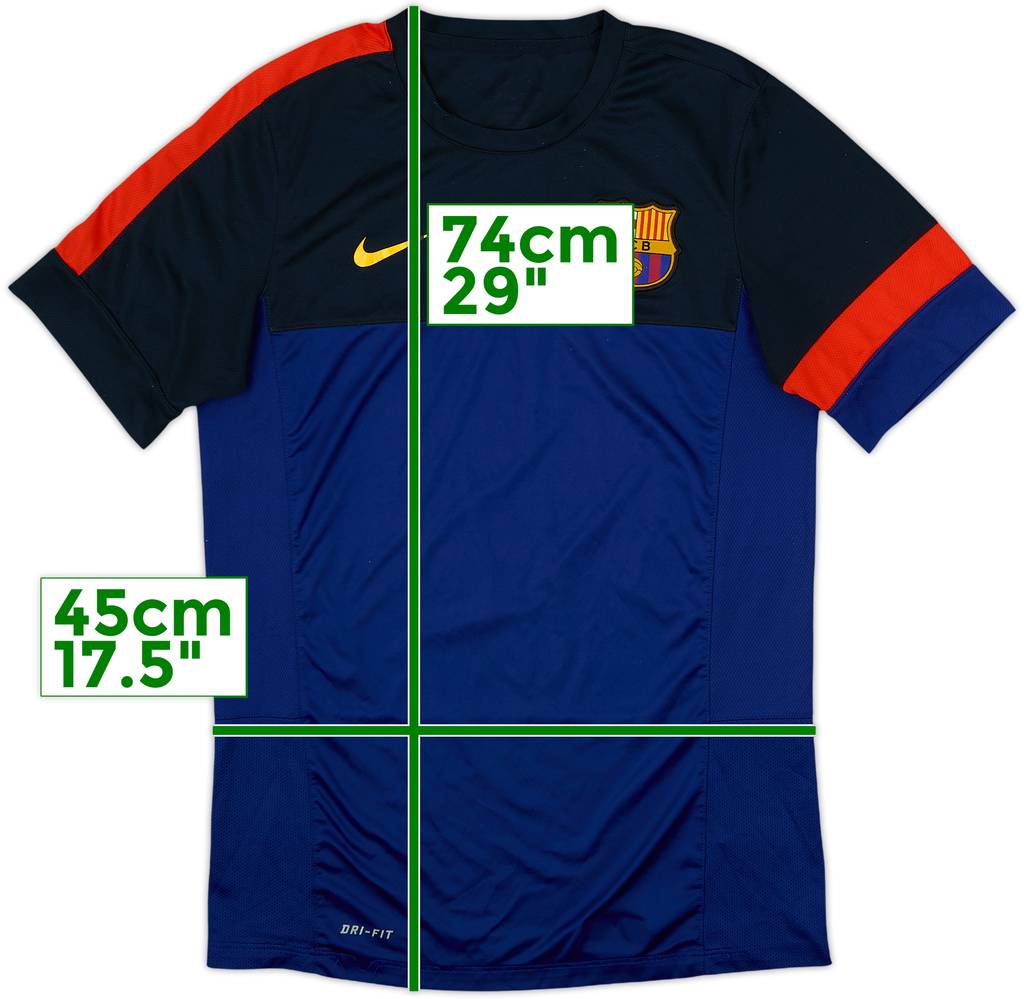 2012-13 Barcelona Nike Training Shirt - 4/10 - (S)