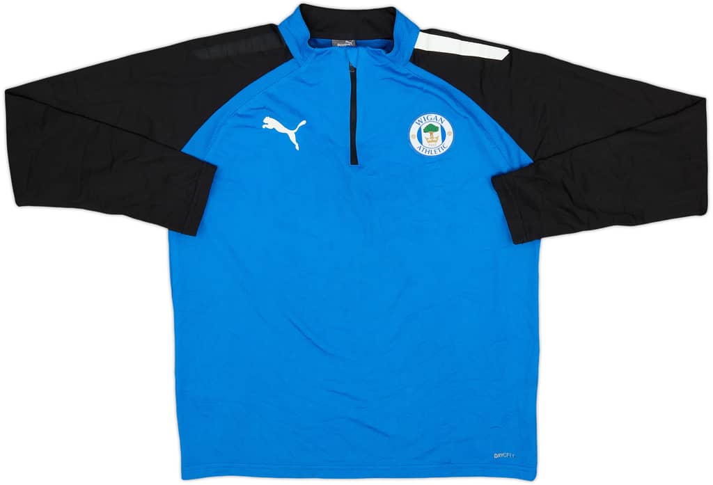 2021-22 Wigan Puma 1/4 Zip Drill Top - 5/10 - (L.Boys)