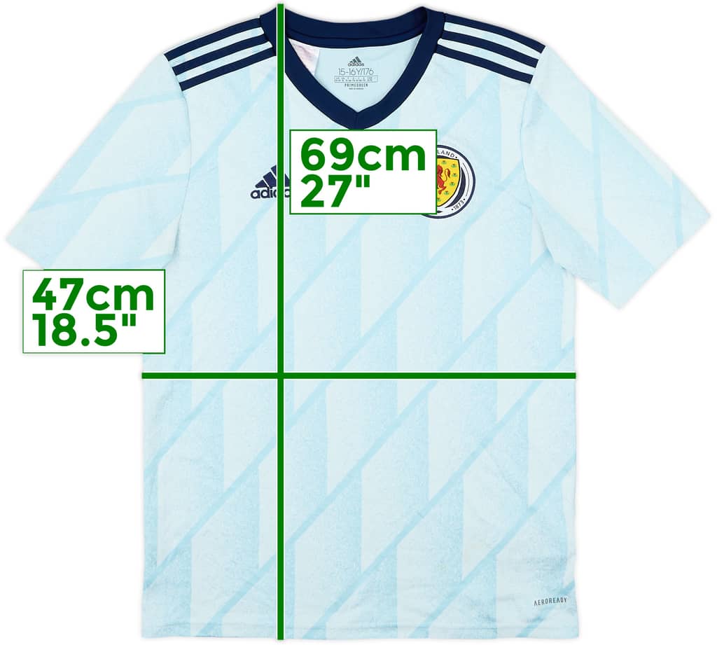 2020-22 Scotland Away Shirt - 8/10 - (XL.Boys)