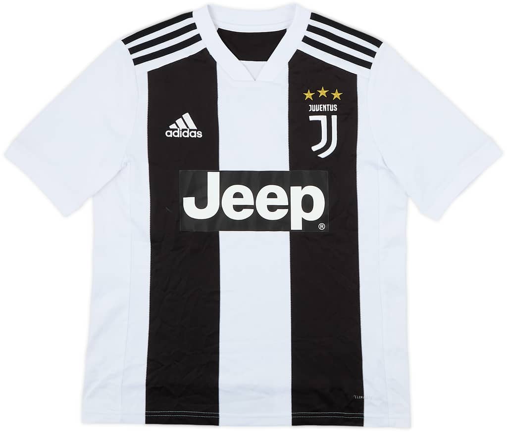 2018-19 Juventus Home Shirt - 8/10 - (L.Boys)
