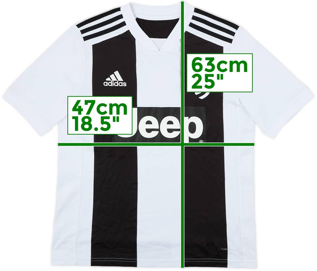 2018-19 Juventus Home Shirt - 8/10 - (L.Boys)