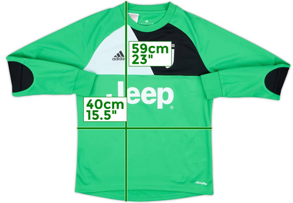 2018-19 adidas GK Template Shirt (Juventus) - 9/10 - (M.Boys)