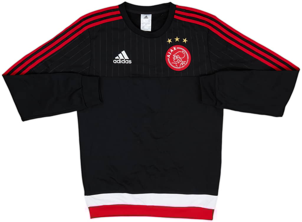 2015-16 Ajax adidas Sweat Top - 7/10 - (XS)