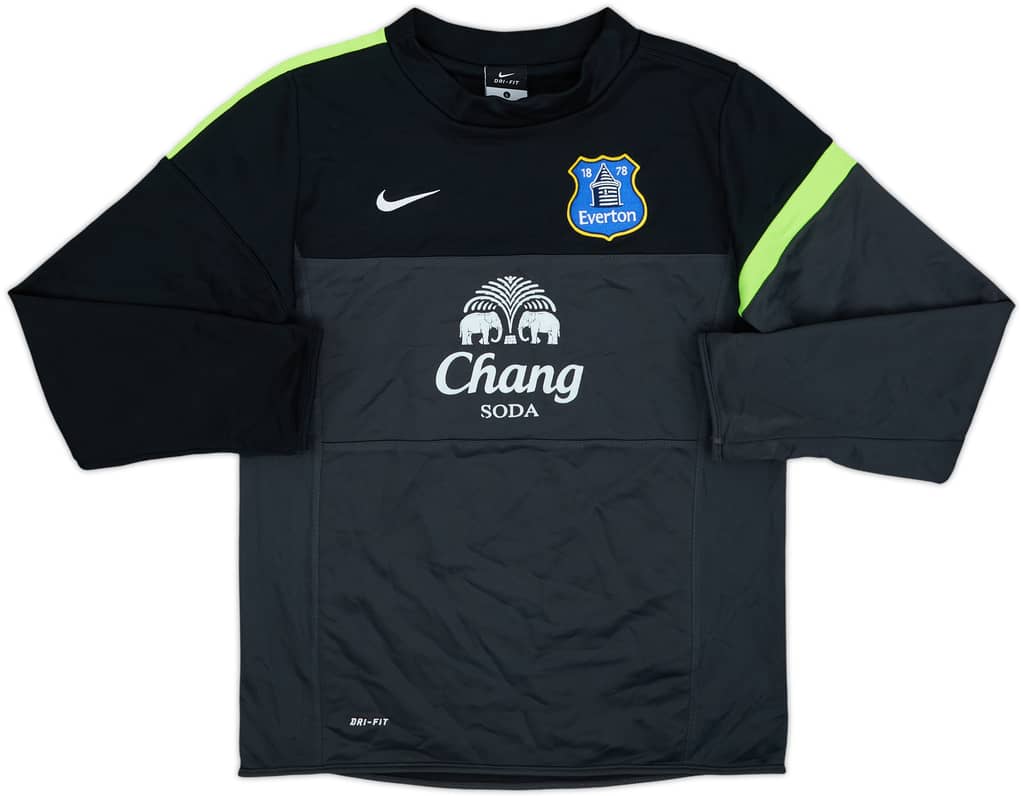 2013-14 Everton Nike Sweat Top - 6/10 - (L.Boys)
