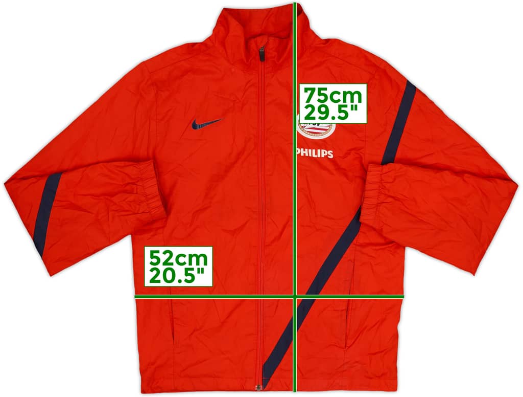 2011-12 PSV Nike Track Jacket - 8/10 - (S)
