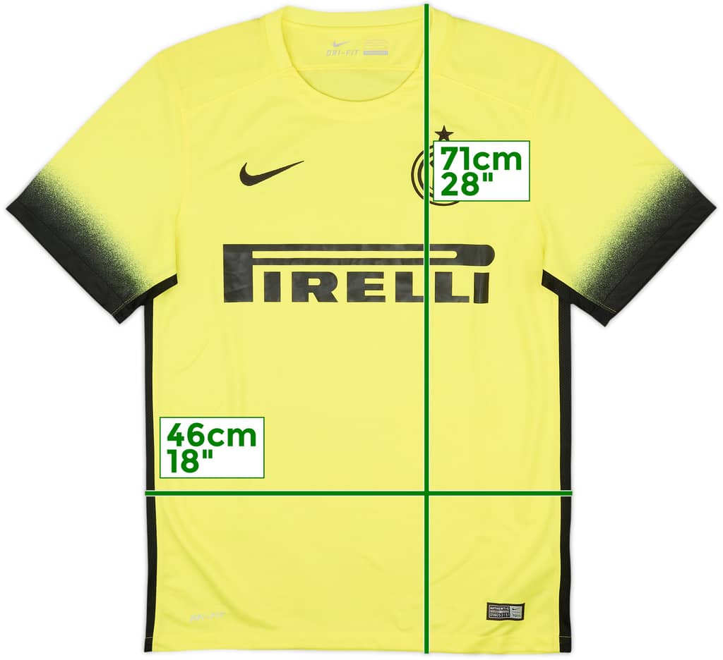 Camiseta de la tercera equipación del Inter Milan 2015-16 - 9/10 - (S)