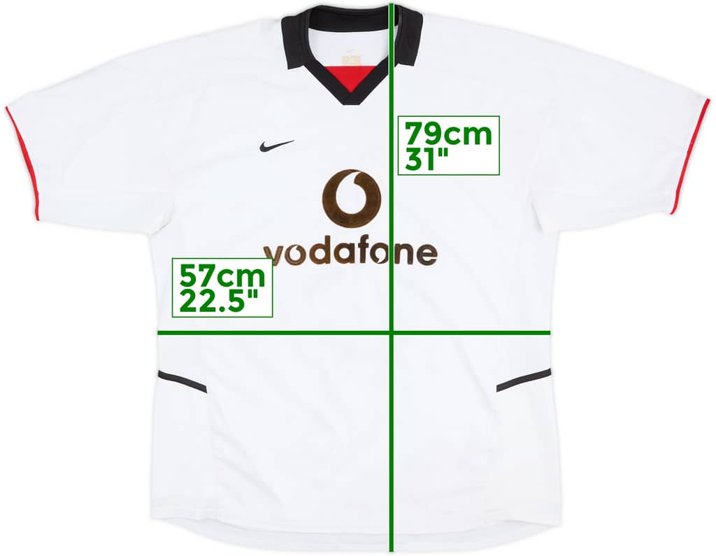 2002-03 Manchester United Away Shirt - 5/10 - (XL)