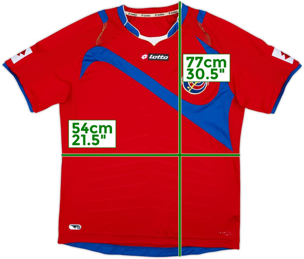 2014 Costa Rica Home Shirt - 8/10 - (XL)