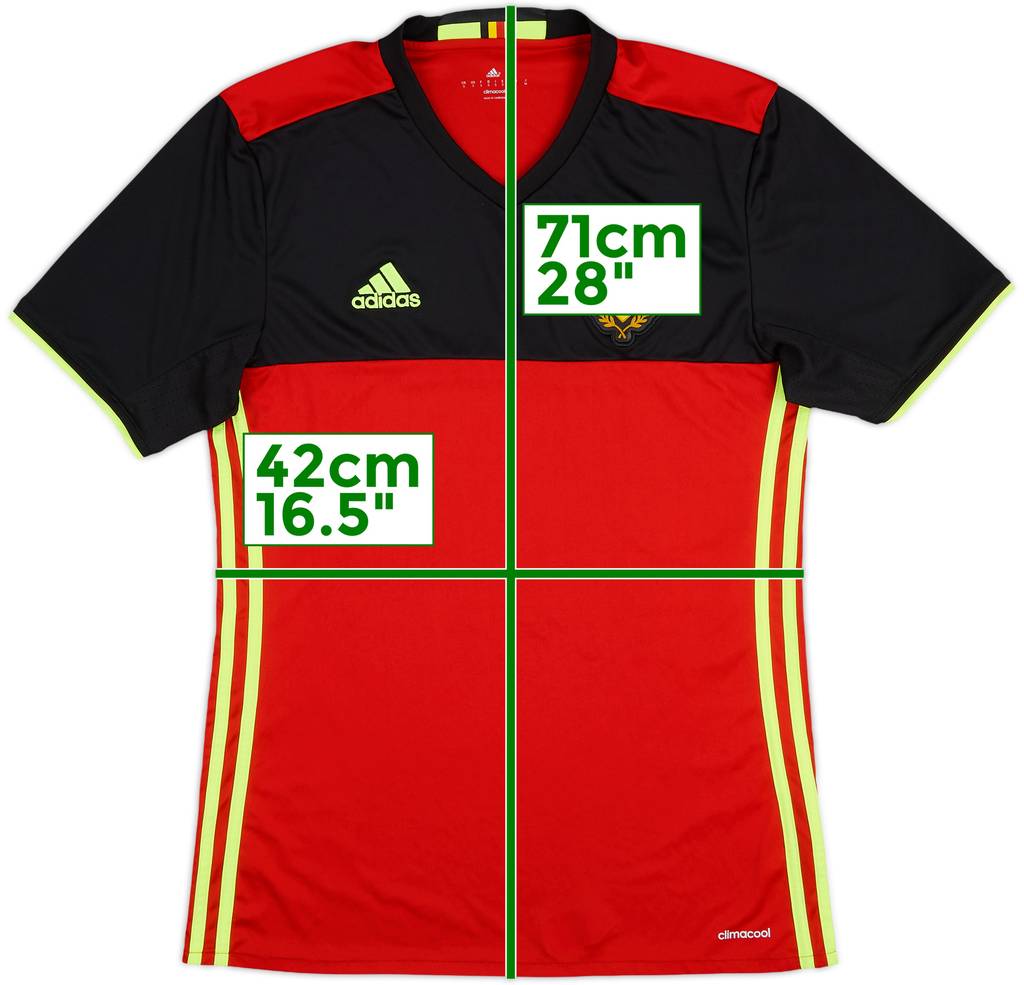 2016-17 Belgium Home Shirt - 6/10 - (S)