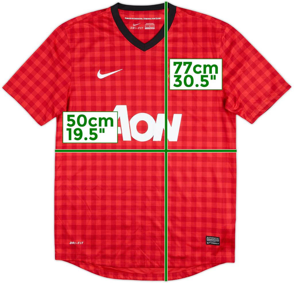 2012-13 Manchester United Home Shirt - 4/10 - (M)