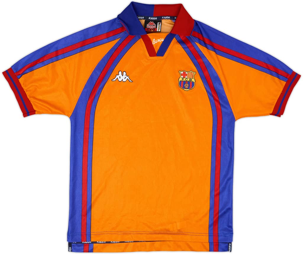 1997-98 Barcelona European Away Shirt - 9/10 - (S)