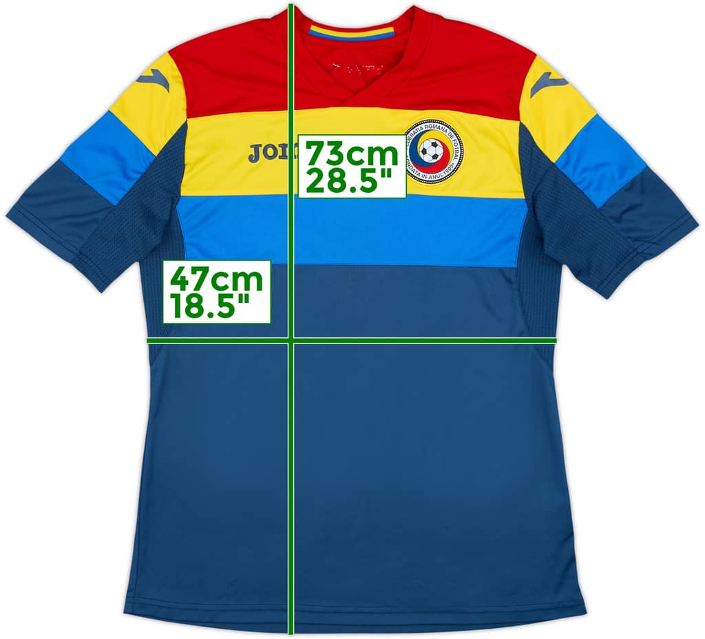 2016-17 Romania Joma Training Shirt - 8/10 - (M)