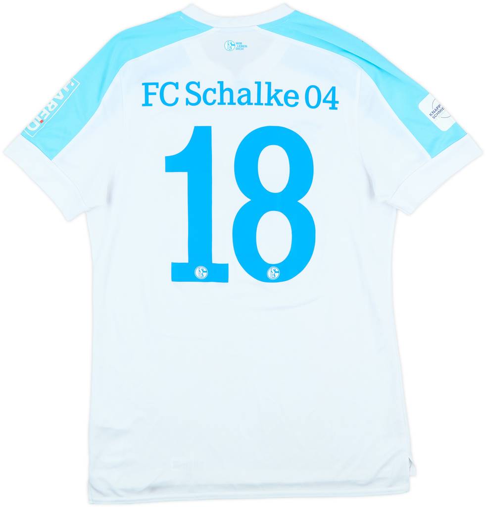 2021-22 Schalke Match Issue Away Shirt #18