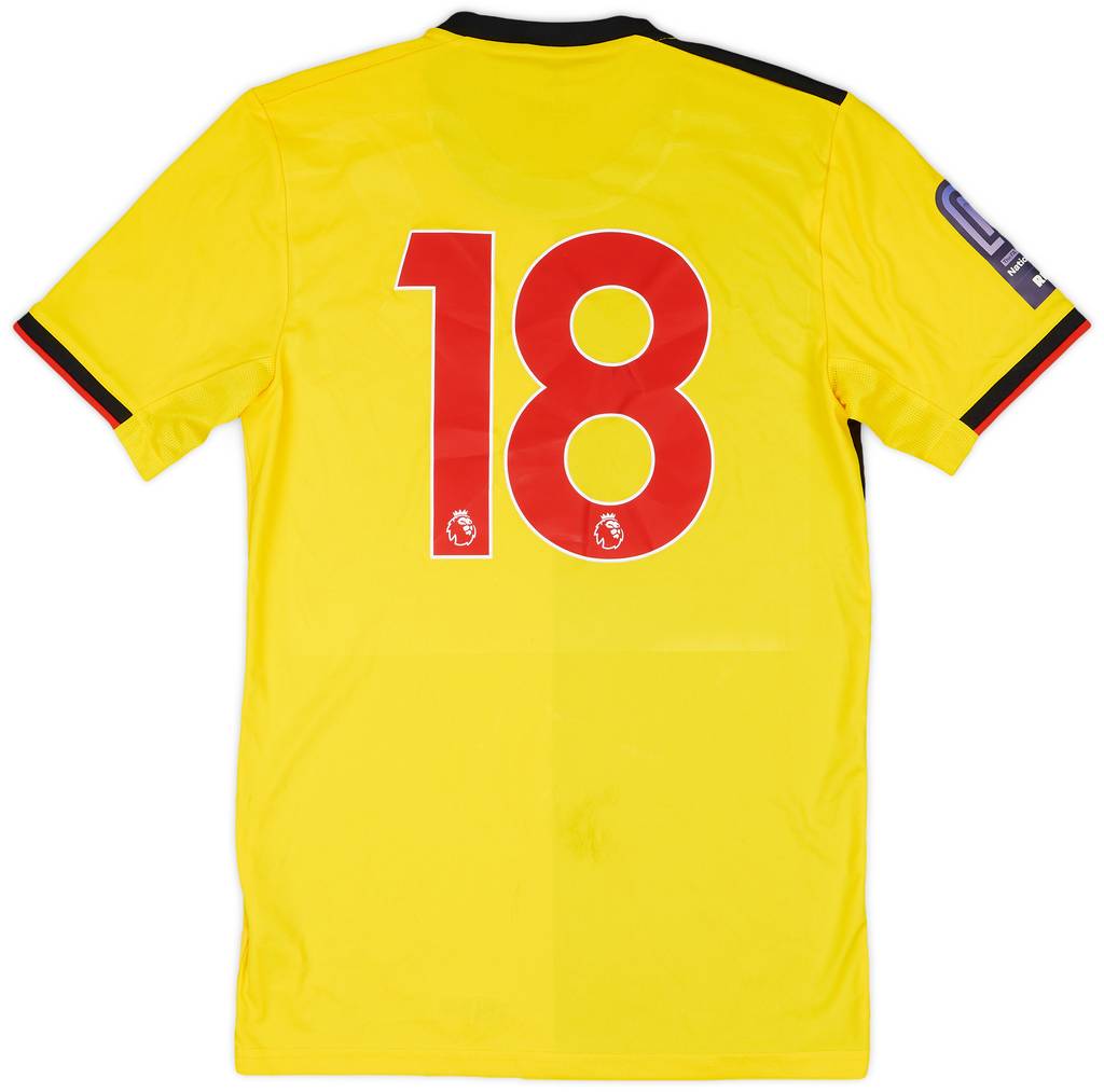 2019-20 Watford Women's Match Issue Home Shirt #18