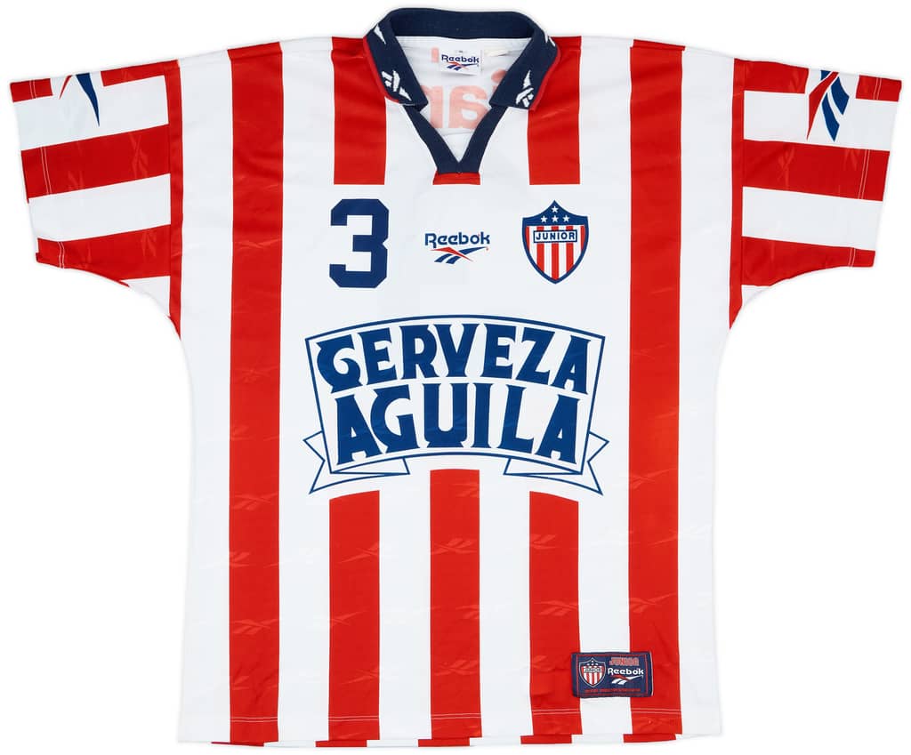 1996-97 Club Junior Match Issue Home Shirt #3