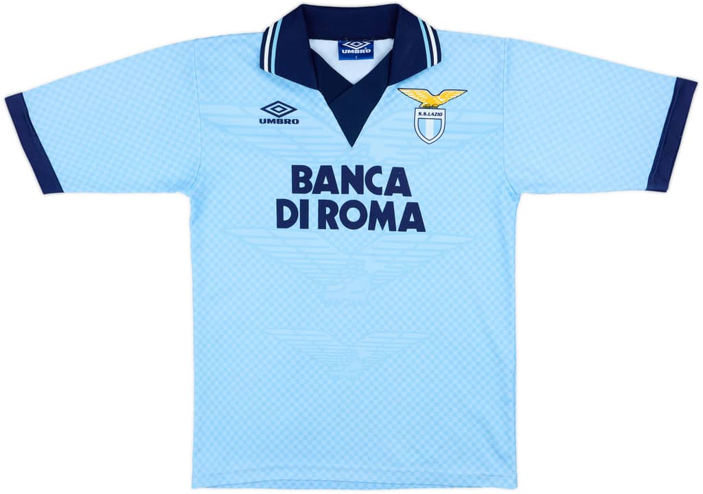 1995-96 Lazio Basic Home Shirt - 8/10 - (S)