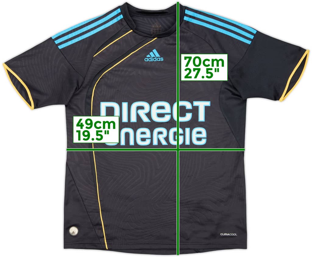 2009-10 Olympique Marseille Third Shirt - 8/10 - (XL.Boys)