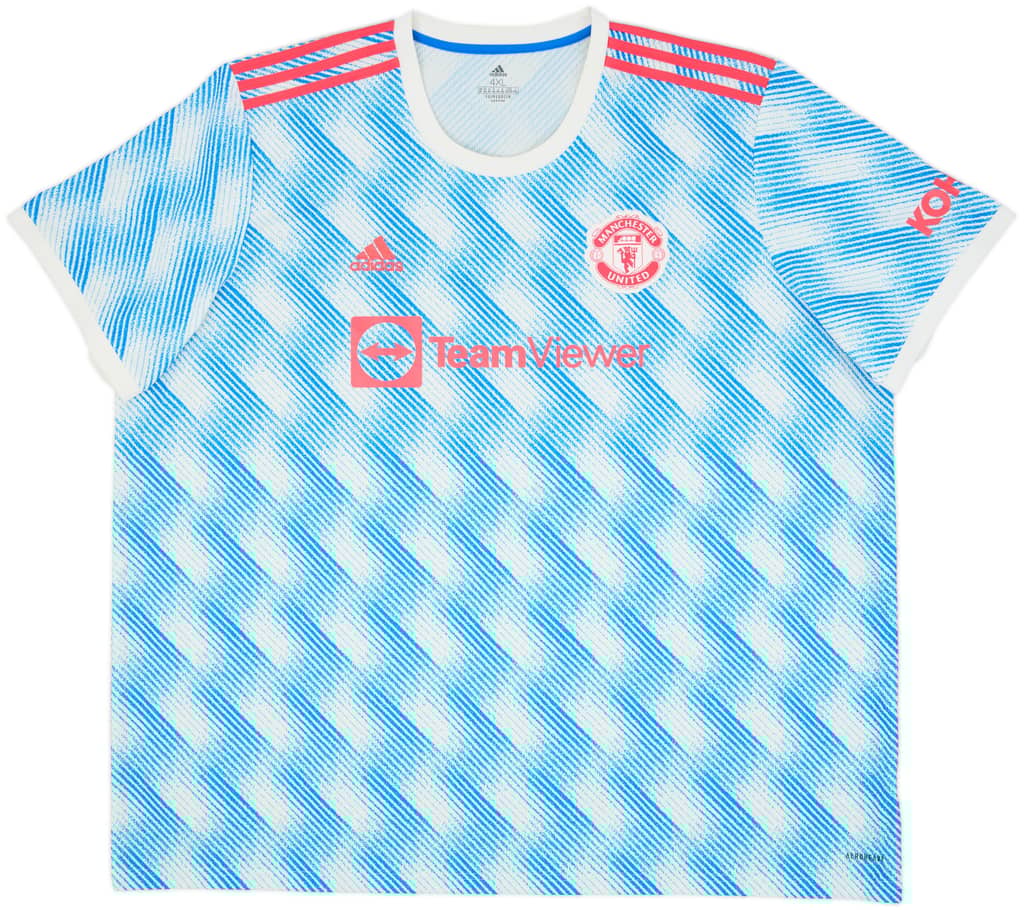 2021-22 Manchester United Away Shirt - 8/10 - (4XL)
