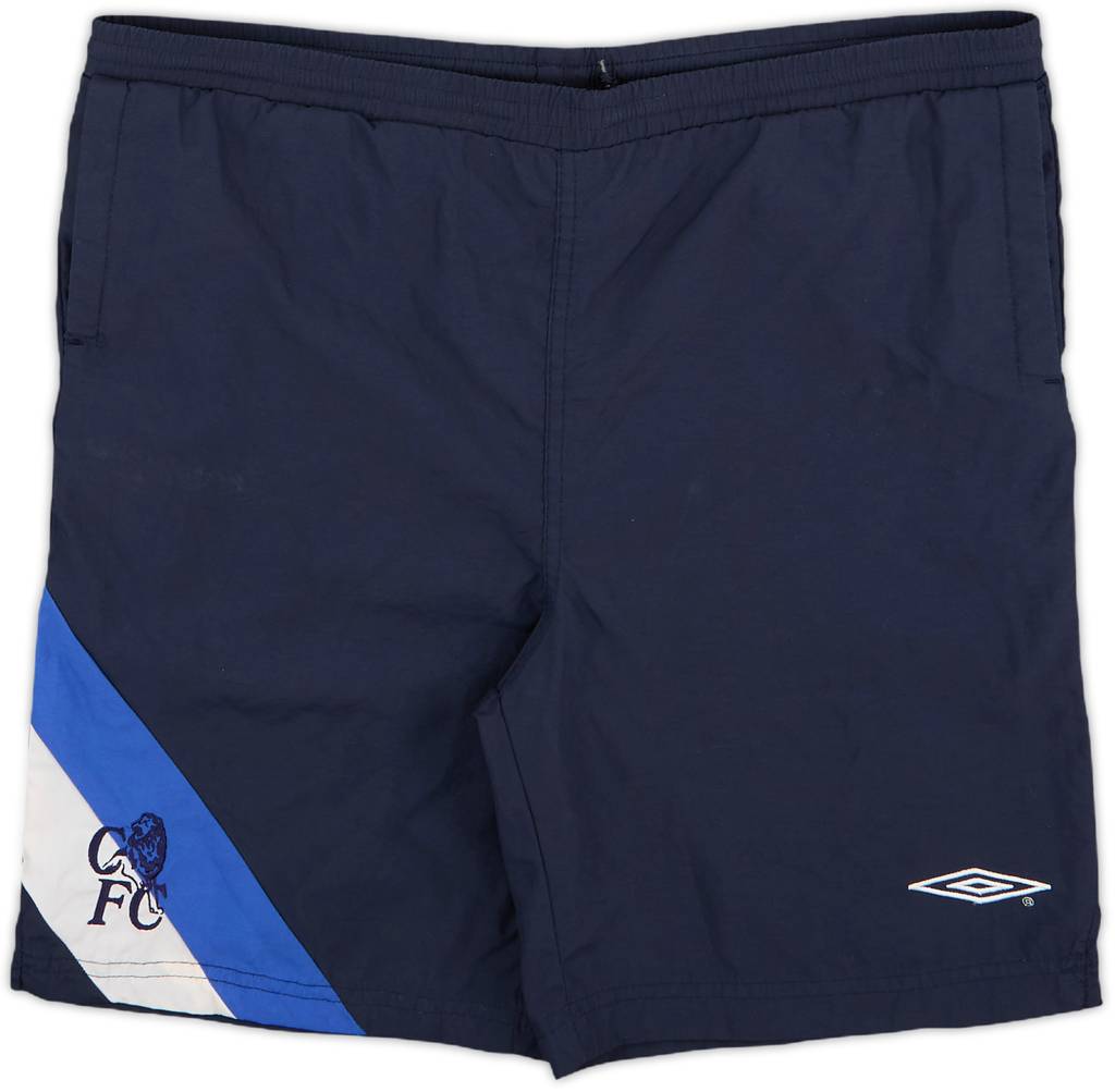 2001-03 Chelsea Umbro Training Shorts - 9/10 - (XL.Boys)