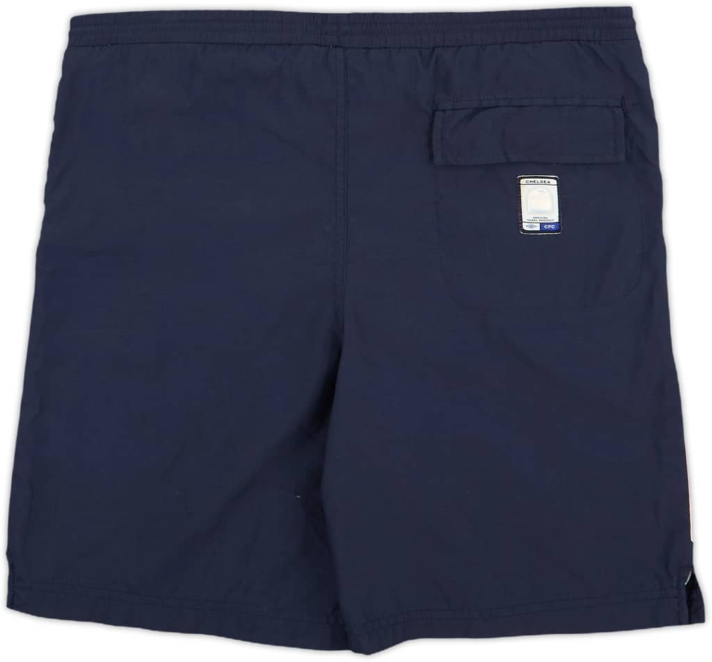 2001-03 Chelsea Umbro Training Shorts - 9/10 - (XL.Boys)