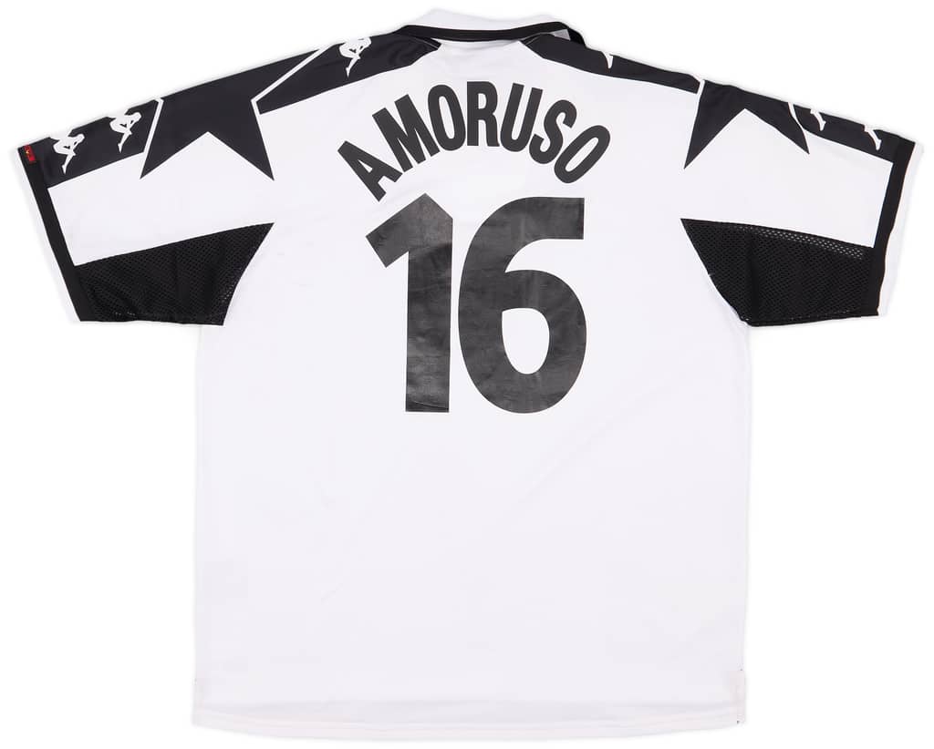 1999-00 Juventus Away Shirt Amoruso #16 - 5/10 - (XL)