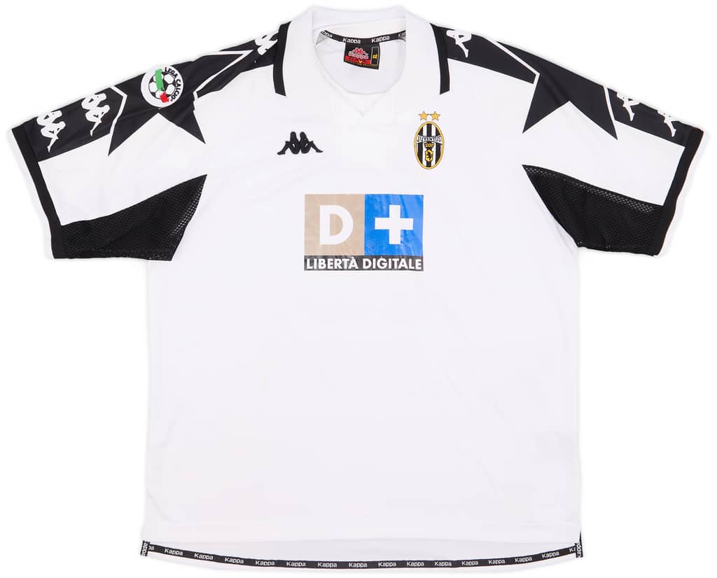 1999-00 Juventus Away Shirt Amoruso #16 - 5/10 - (XL)