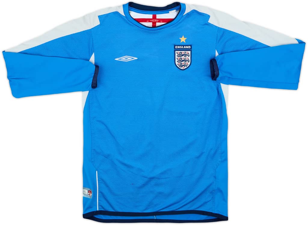 2004-06 England GK Shirt - 7/10 - (M.Boys)