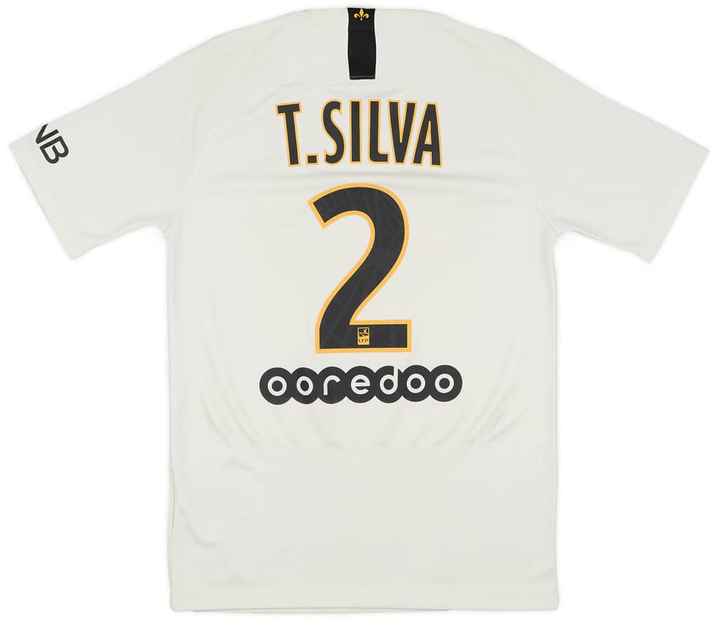 2018-19 Paris Saint-Germain Away Shirt T.Silva #2 - 7/10 - (S)