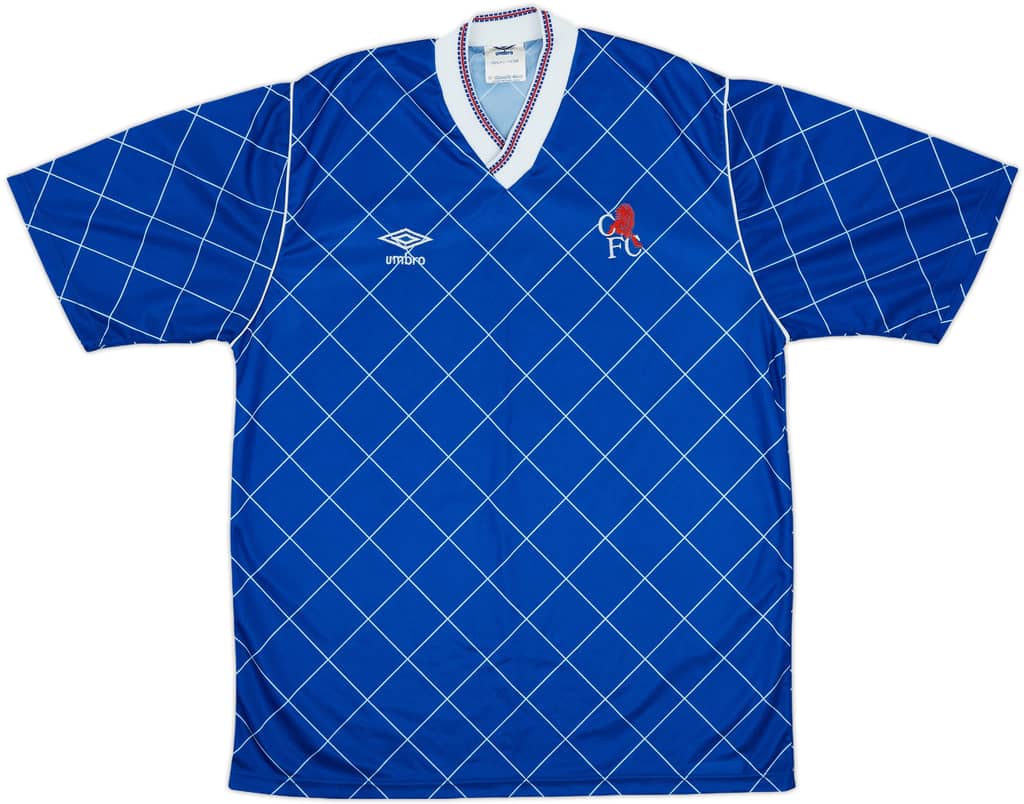 1987-89 Chelsea Home Shirt - 10/10 - (M)