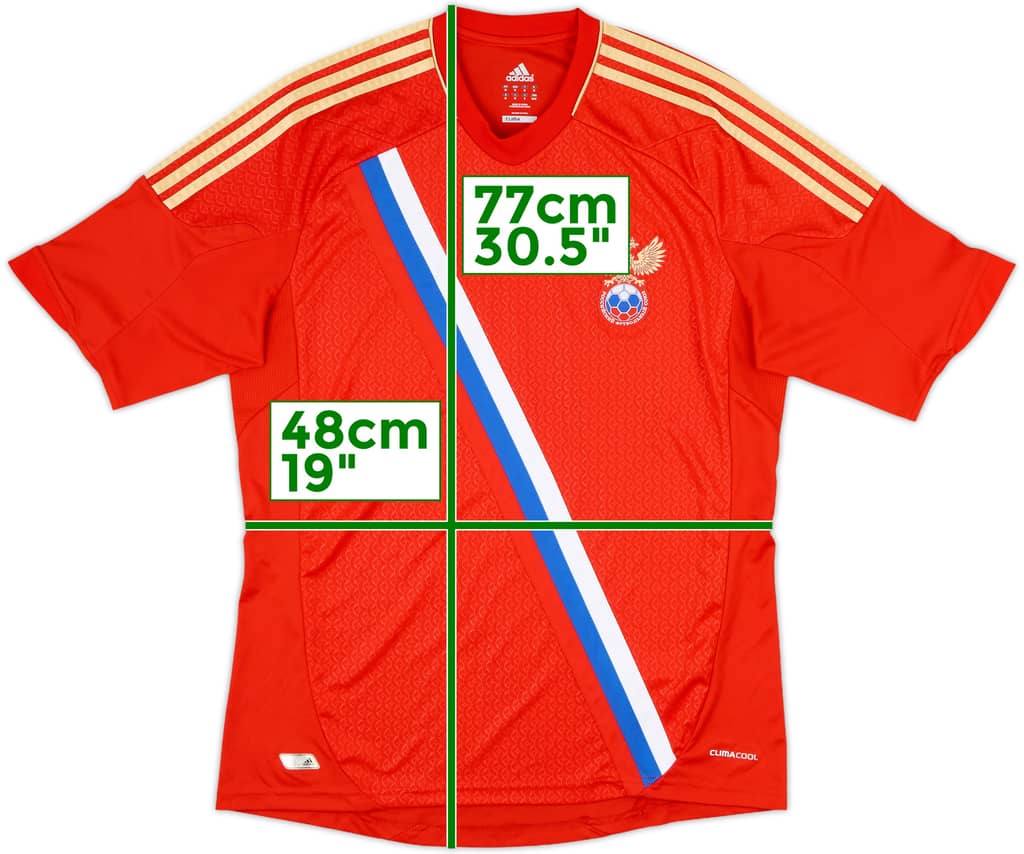 2012-14 Russia Home Shirt - 7/10 - (M)