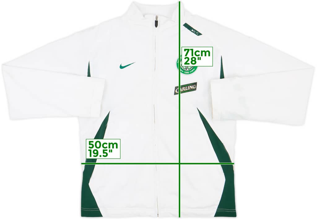 2007-08 Celtic Nike Track Jacket - 6/10 - (S)