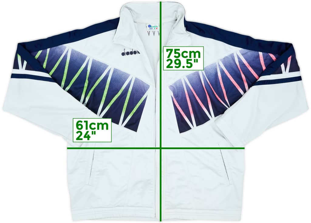 1994 Italy Diadora Track Jacket - 4/10 - (L)